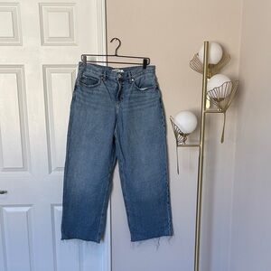 Garage Blue Straight Leg Women's Jeans